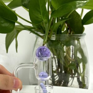 Smoking Quartz Banger With Cyclone Carb Cap 14mm and Spinner Terp Bead 25mm OD Bangers 90 Degree Bowls Slide For Water Pipes Hookahs Bong